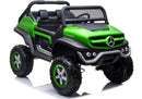 Mercedes Unimog Electric Ride On Car Green-1