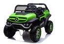 Mercedes Unimog Electric Ride On Car Green-2