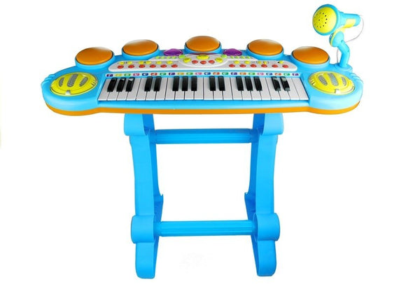 Organ Pianinko Keyboard Percussion Stool