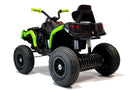 Quad BDM0906 Electric Ride On Vehicle Pumped Wheels - Black