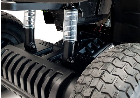 Véhicule électrique à roues gonflées quad bdm0906 - noir