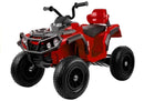 Quad BDM0906 Electric Ride On Vehicle Pumped Wheels - Red