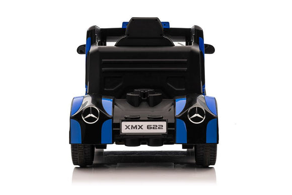Batterie de voiture alimentée par mercedes xmx622 bleu marine