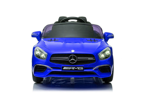 Battery Car Mercedes SL65 S Blue Lacquered LCD