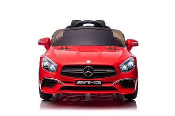 Véhicule sur batterie Mercedes SL65 S LCD laqué rouge