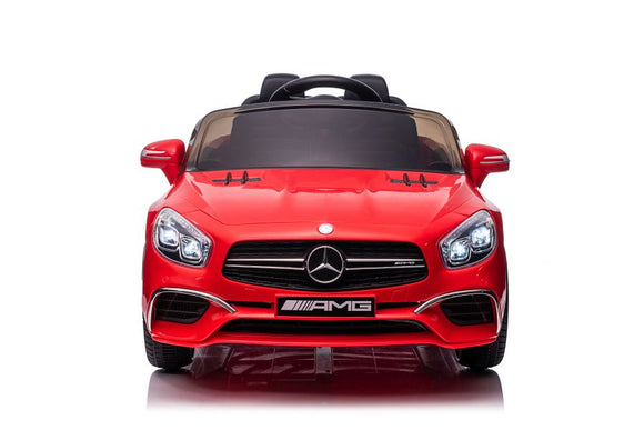 Véhicule sur batterie Mercedes SL65 S LCD laqué rouge