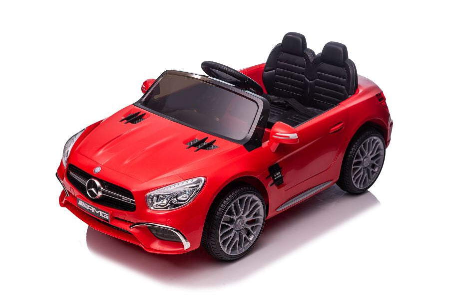 Véhicule sur batterie Mercedes SL65 S LCD laqué rouge