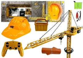 Construction Crane Remote Controlled R/C Crane 680° Rotation Helmet 128cm