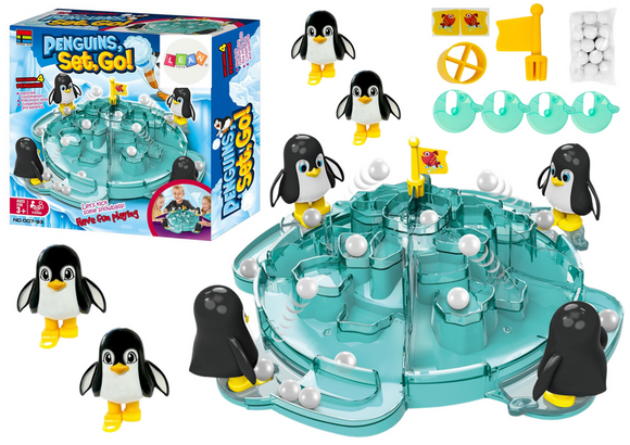 Penguin Football Frappez le ballon Iceberg