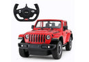 R/C Jeep Wrangler Rubicon 1:14 Rastar Red-1