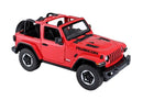 R/C Jeep Wrangler Rubicon 1:14 Rastar Red-3