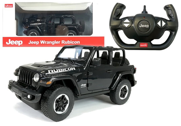 R/C Jeep Wrangler Rubicon 1:14 Rastar Black