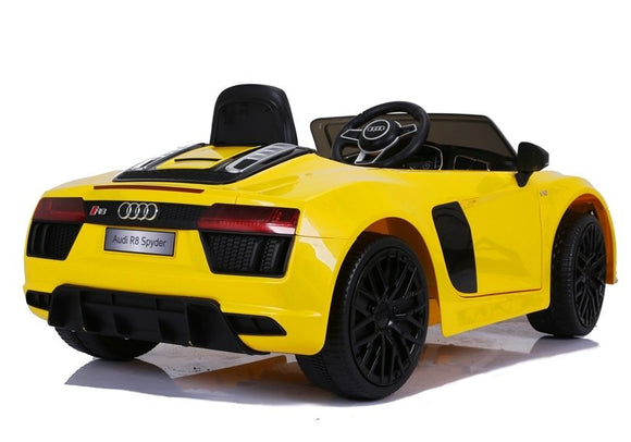 Big Audi R8 Electric Ride-On Car JJ2198 Yellow