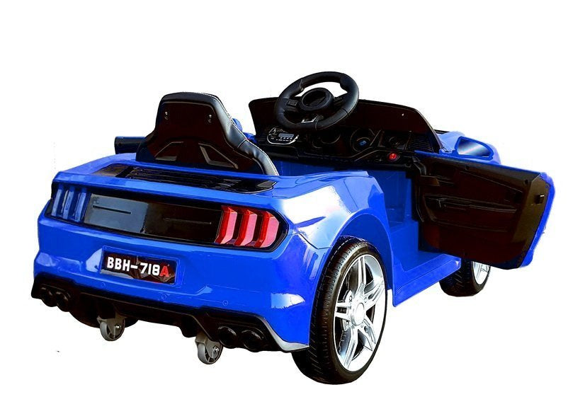 Voiture électrique à enfourcher bbh-718a bleu
