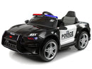 Electric Ride-On Car Police BBH0007 Black