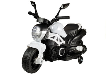 Electric Ride On Motorbike GTM1188 White