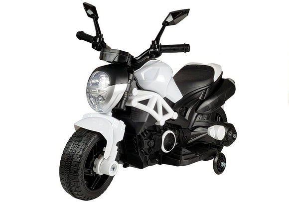 Electric Ride On Motorbike GTM1188 White
