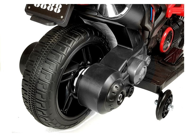 Electric Ride On Motorbike GTM1188 White