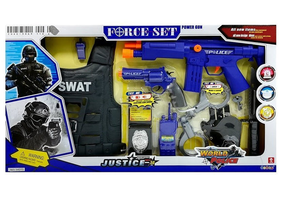 Tombola de hochets de jeu de police