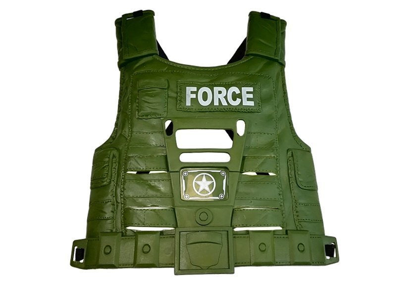 Ensemble de jeu militaire avec pistolet-mitrailleur à cliquetis