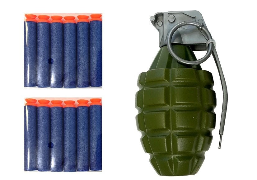 Ensemble de jeu militaire avec pistolet-mitrailleur à cliquetis