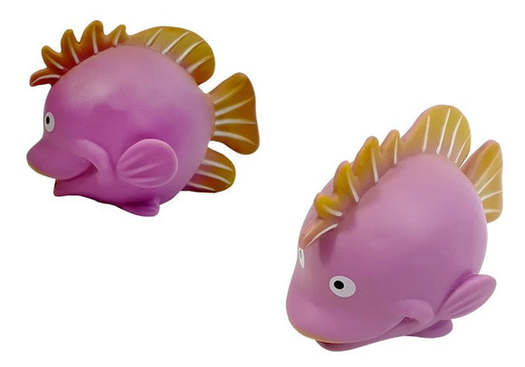 Grand ensemble de poissons jouets pour le bain + passoire