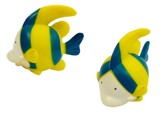 Grand ensemble de poissons jouets pour le bain + passoire