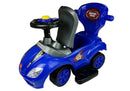 Toddlers Ride On Push Along with Parent Handle Mega Car 3in1 Blue-11