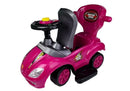 Toddlers Ride On Push Along with Parent Handle Mega Car 3in1 Pink-11