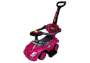 Toddlers Ride On Push Along with Parent Handle Mega Car 3in1 Pink-3