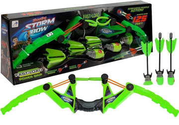 Set arc 3 flèches sport vert 58 cm
