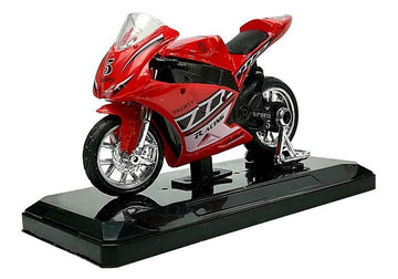 Sports Motorcycle with Sounds 1:18 4 Colors - 0
