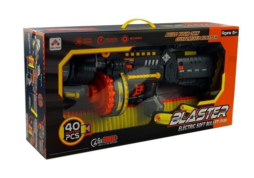 Fusil à balles en mousse avec cible 40 balles