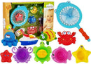 Jouets de bain Épuisette de pêche Épuisette