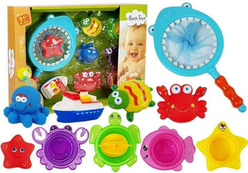 Jouets de bain Épuisette de pêche Épuisette