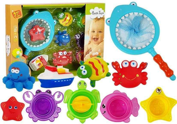 Jouets de bain Épuisette de pêche Épuisette