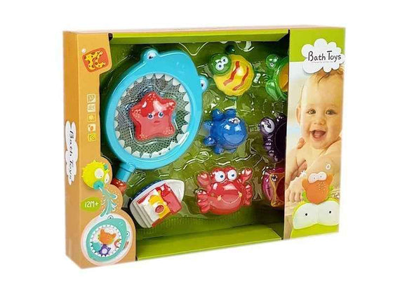 Jouets de bain Épuisette de pêche Épuisette