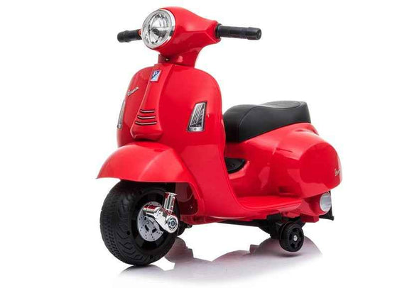 Red Electric Scooter Vespa GTS 300 Mini