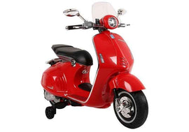 Red Electric Scooter Vespa GTS 300