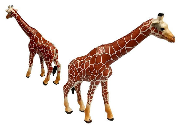 Figurines Girafes Éducatives Familiales 3 pièces + Fond Afrique