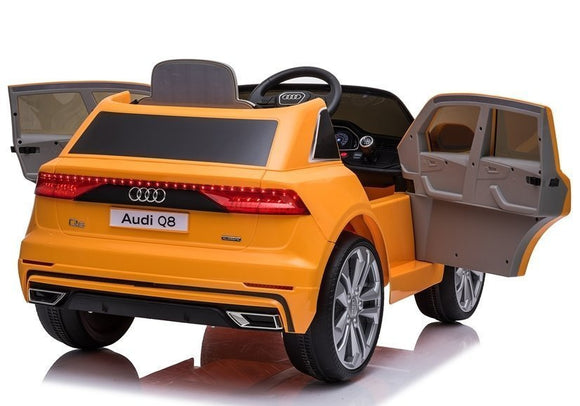 Ride On Car Audi Q8 JJ2066 Yellow Painted