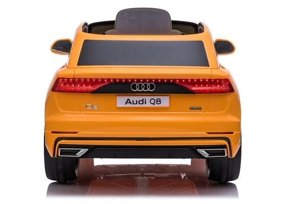 Ride On Car Audi Q8 JJ2066 Yellow Painted