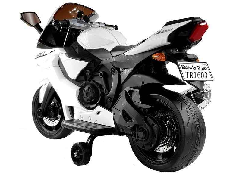 Moto électrique TR1603 blanche