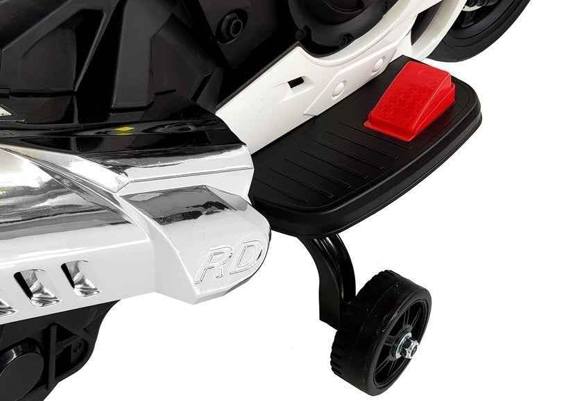 Moto électrique TR1603 blanche