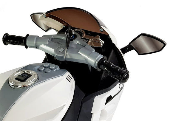 Moto électrique TR1603 blanche