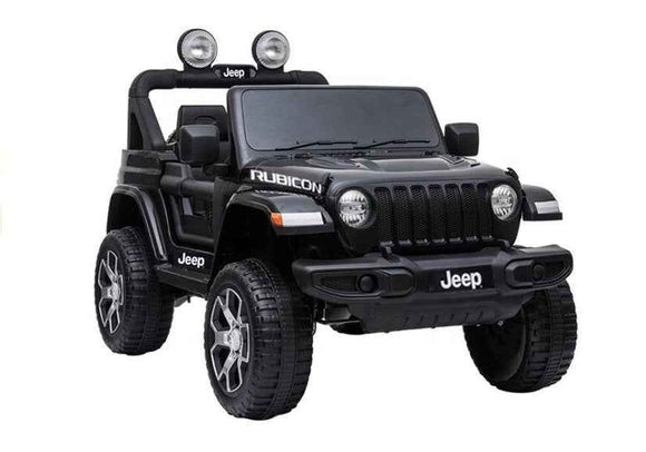 Electric Ride On Jeep Rubicon 4x4 Black
