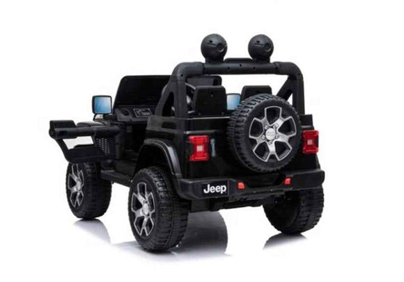 Electric Ride On Jeep Rubicon 4x4 Black