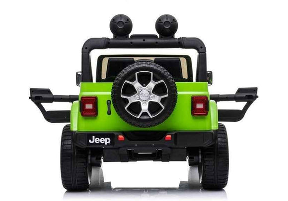 Electric Ride On Jeep Rubicon 4x4 Green