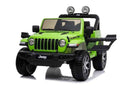 Electric Ride On Jeep Rubicon 4x4 Green