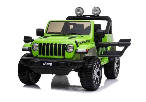 Electric Ride On Jeep Rubicon 4x4 Green